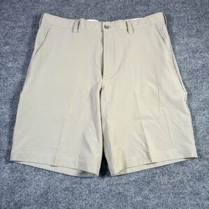 Cutter & Buck Golf‎ Shorts Mens 34 Tan Good Stretch Performance Activewear